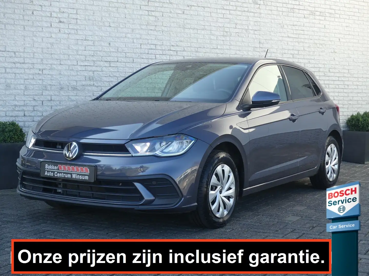 Volkswagen Polo 1.0 TSI EDITION 95PK NAVI*/CLIMATE/ADAP.CRUISE/STO Grijs - 1