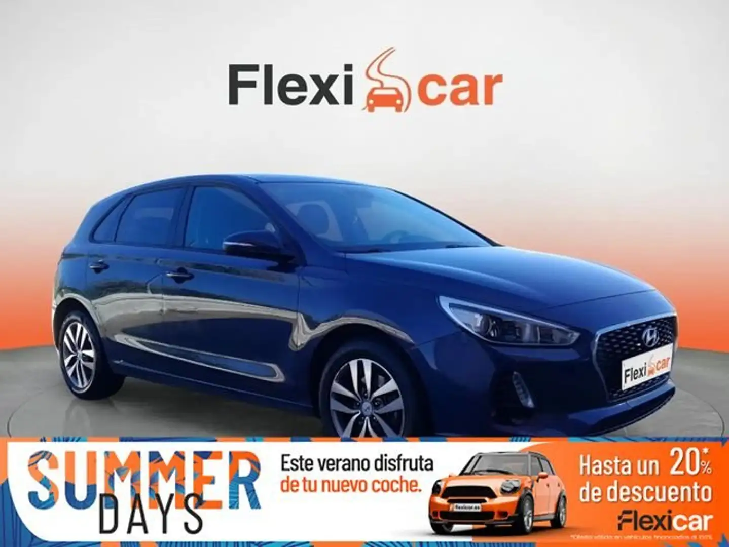 Hyundai i30 1.6CRDi+81kW+%28110CV%29+BlueDrive+Tecno+Nav Azul - 1