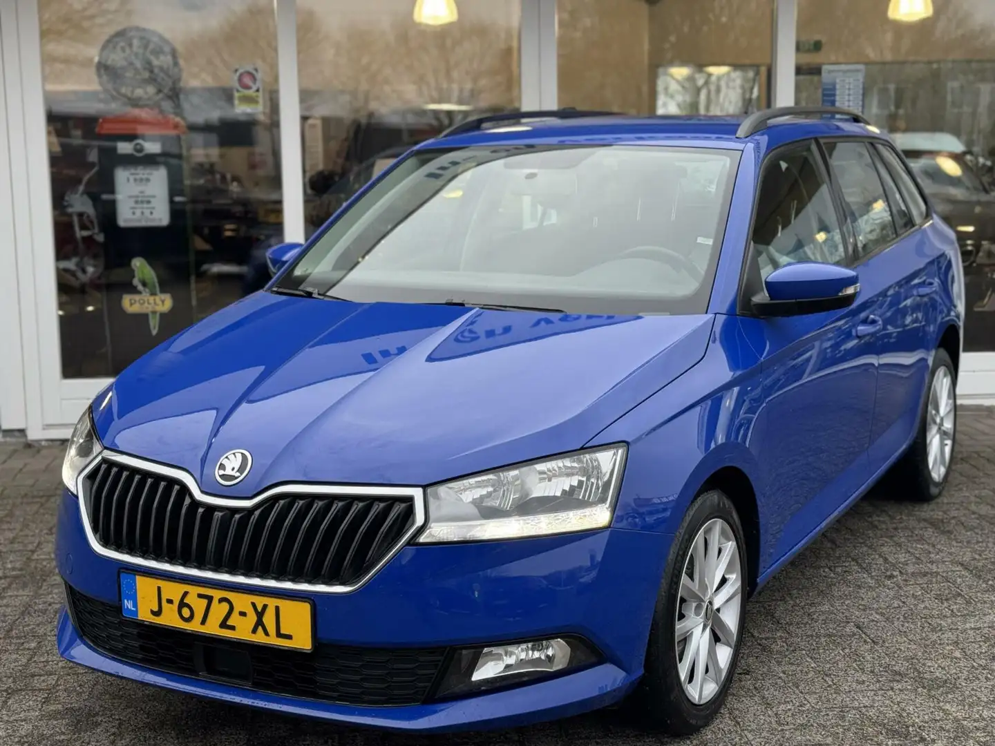 Skoda Fabia Combi 1.0 TSI Sport Business,Gr.Navi,Airco,Lmv,Ele Blauw - 2
