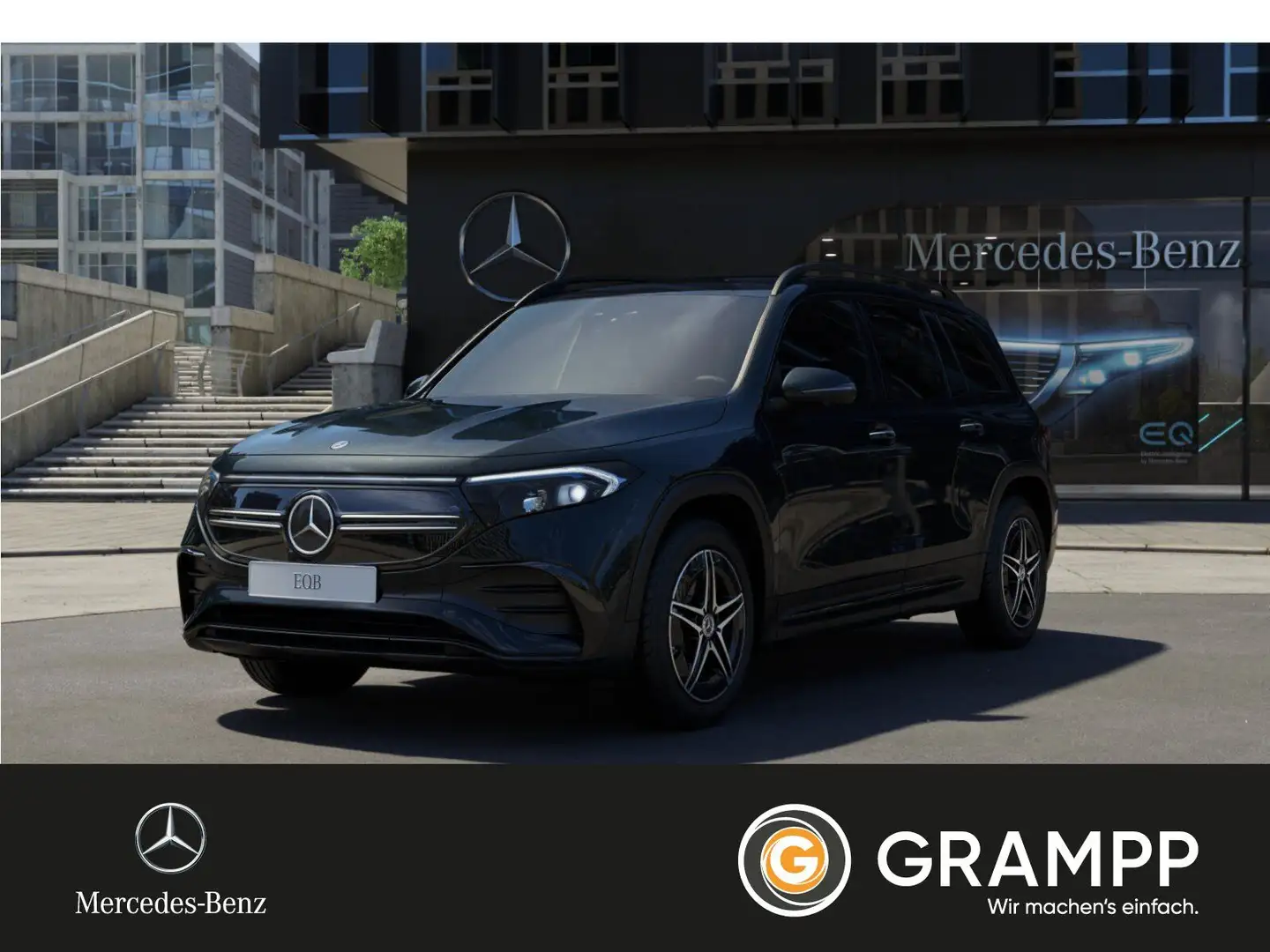 Mercedes-Benz EQB 250 AMG Pano/Fahrassistenz/LED/Kamera/Flex Schwarz - 1