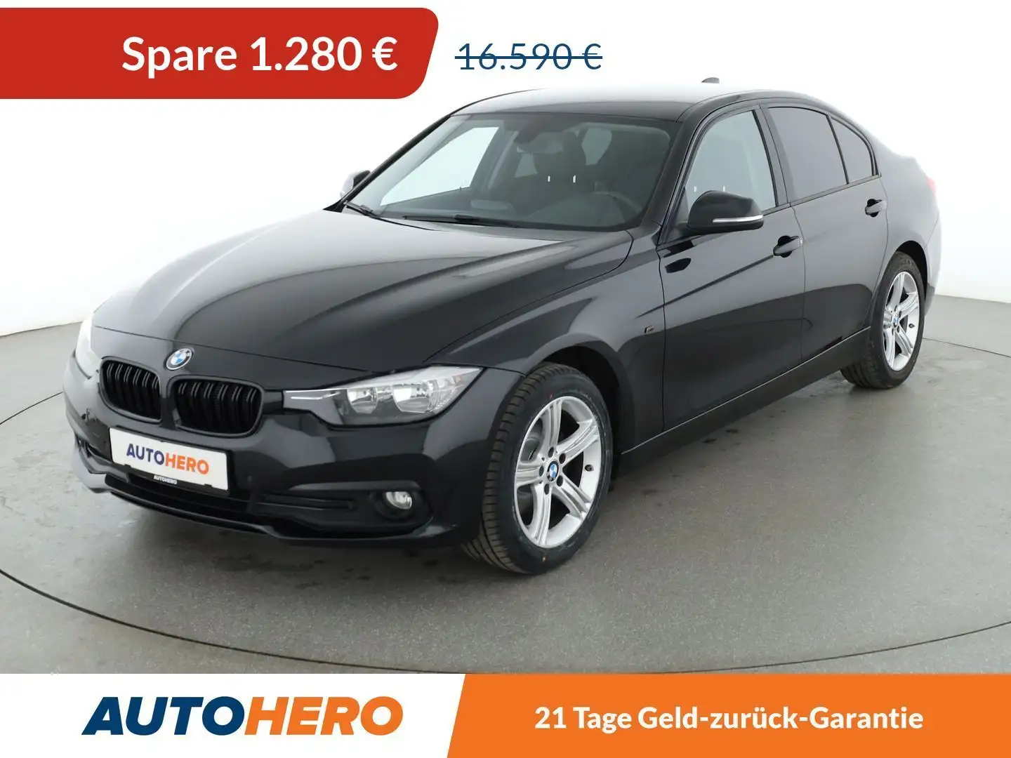 BMW 318 318i Advantage*TEMPO*PDC*SHZ*KLIMA*GARANTIE* Schwarz - 1