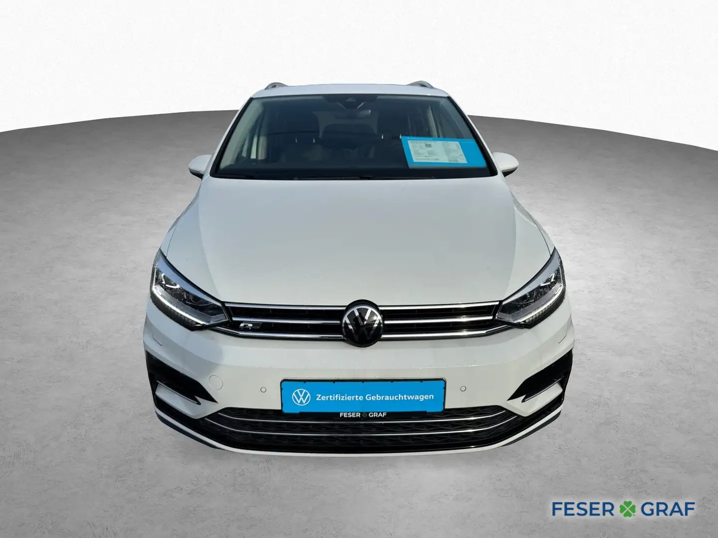 Volkswagen Touran 1.5 TSI R-LINE LED NAVI IQ DRIVE ACC Biały - 2
