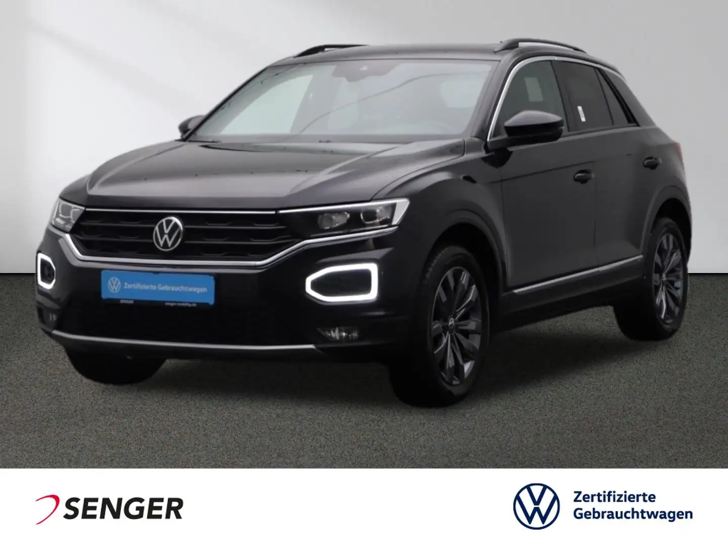 Volkswagen T-Roc 1.5 TSI DSG CarPlay LED Pano Kamera Noir - 1