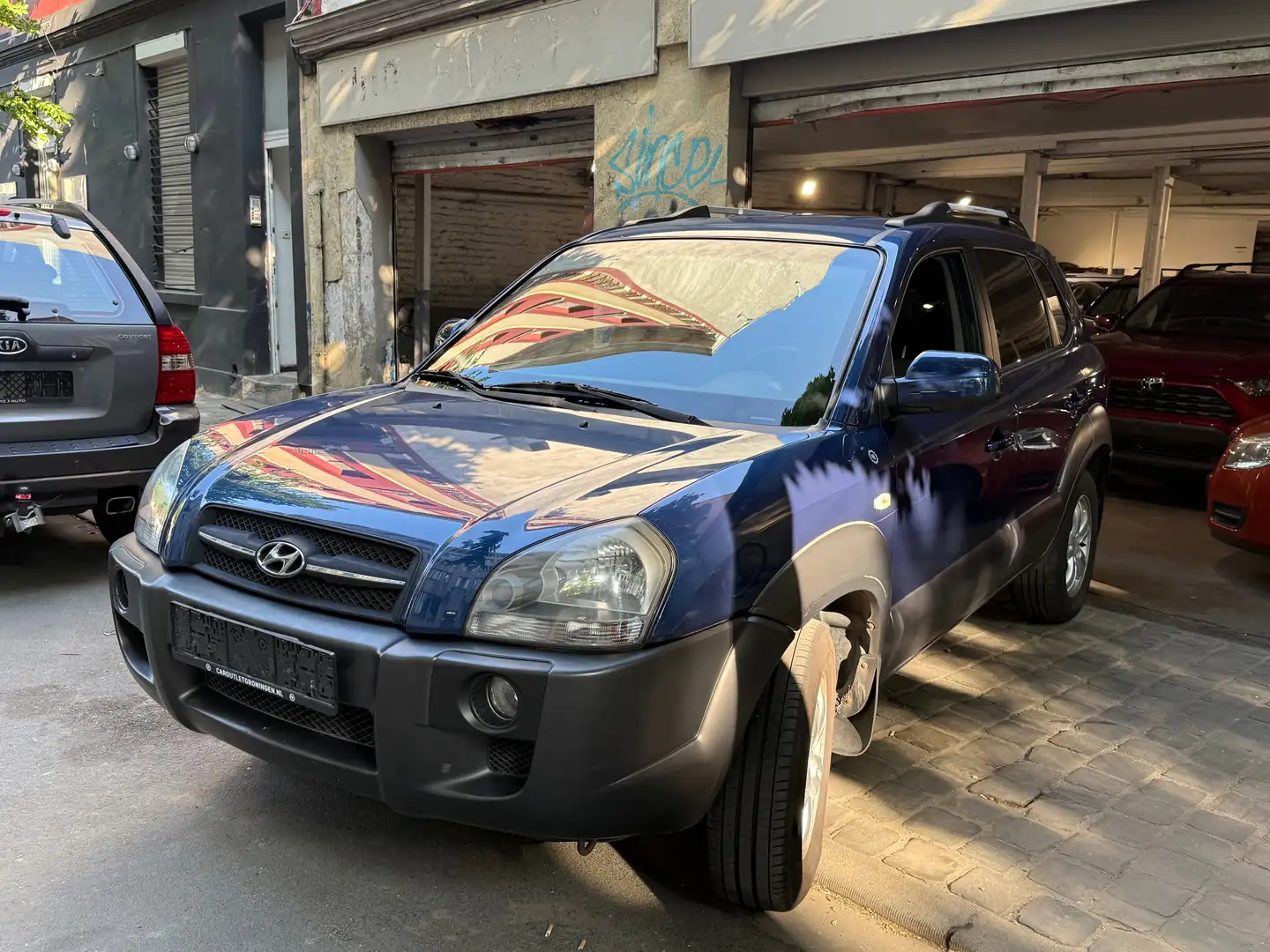 Hyundai TUCSON 2.0i 16v 4WD GLi Bleu - 2