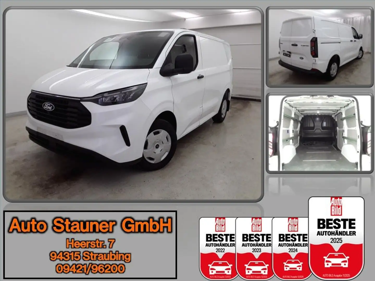 Ford Transit Custom 320L1 Trend/LED/SHZ/ACC/KAMERA/ Weiß - 1