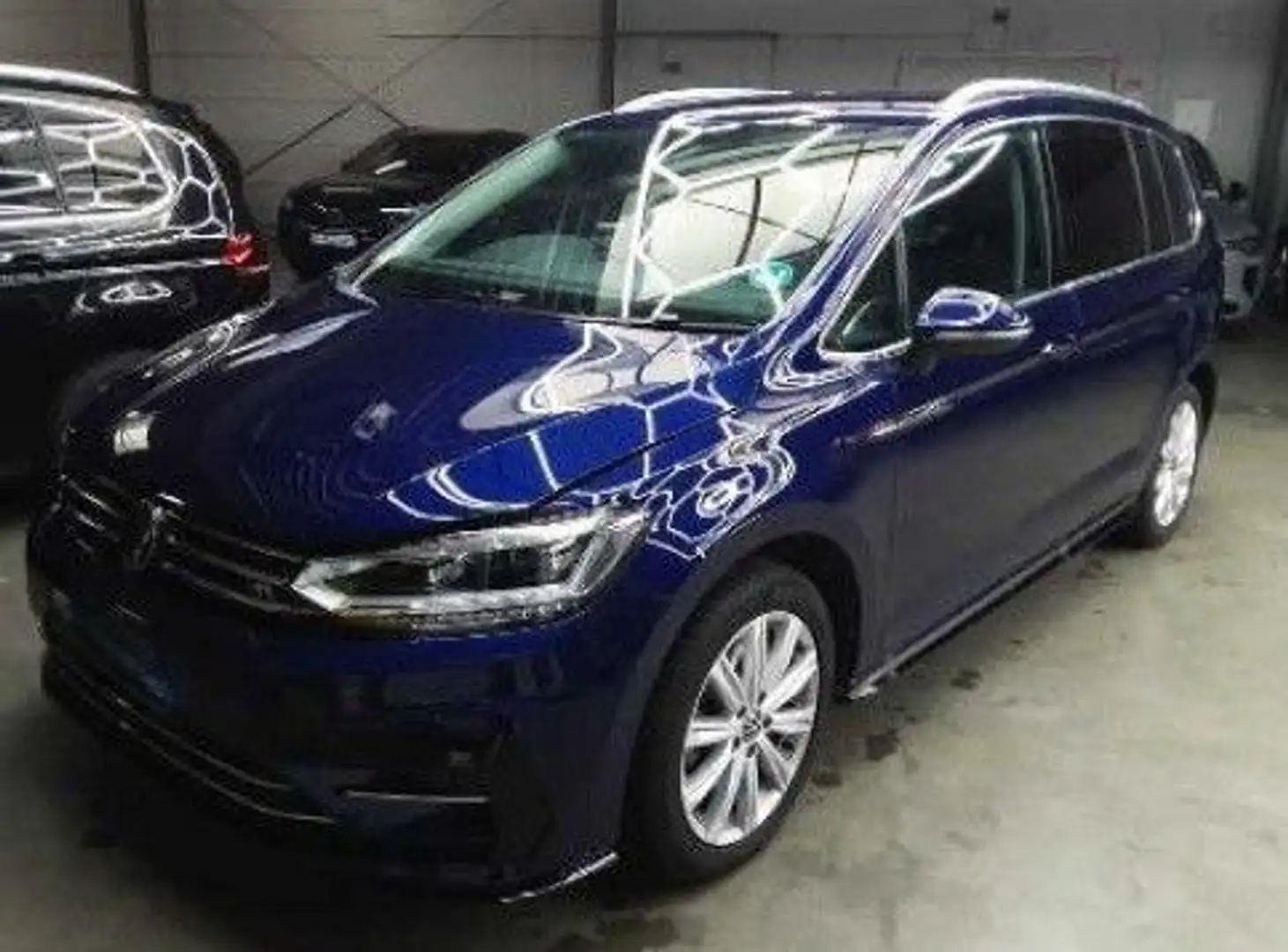 Volkswagen Touran 1.5 TSI DSG Highline R-line 7Sitz AHK IQ. Blau - 2