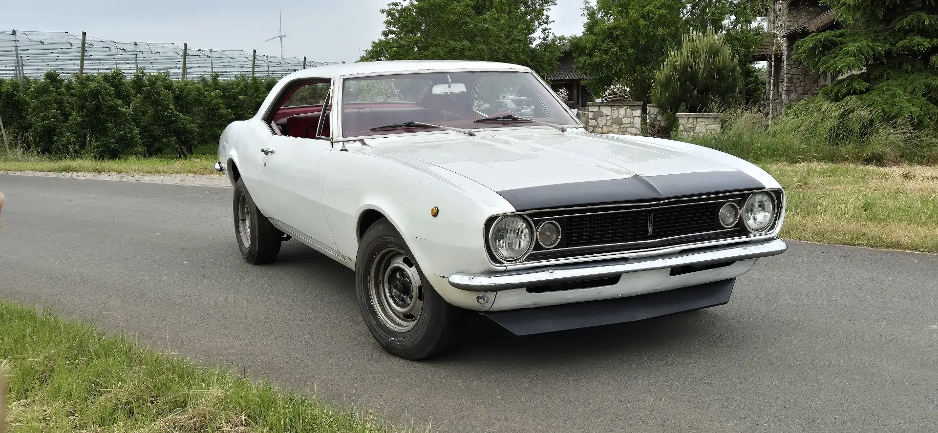 Chevrolet Camaro 4 speed manual - 230cui inline 6 Wit - 1