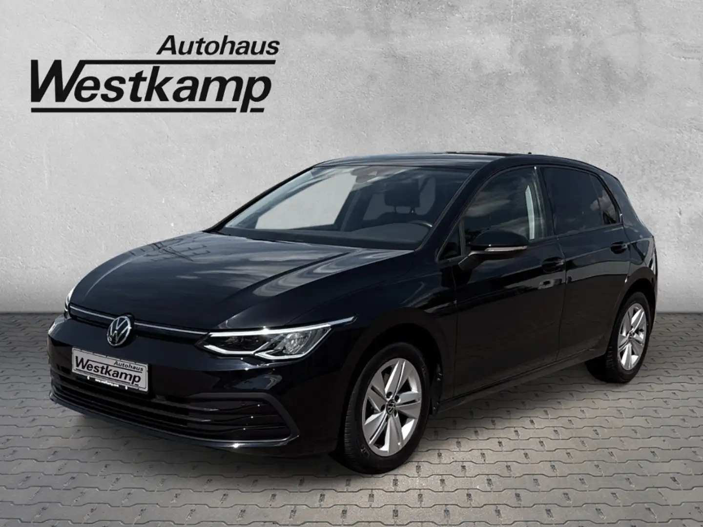 Volkswagen Golf VIII 1,0 TSI Ganzj.Reifen Winterpaket Einparkhilfe Černá - 1