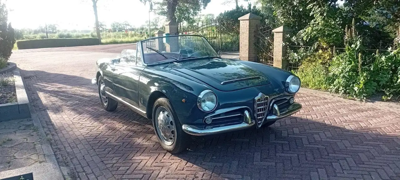 Alfa Romeo Spider 1600 giulia giulietta spider 101 Deutsch geliefert, foto 1