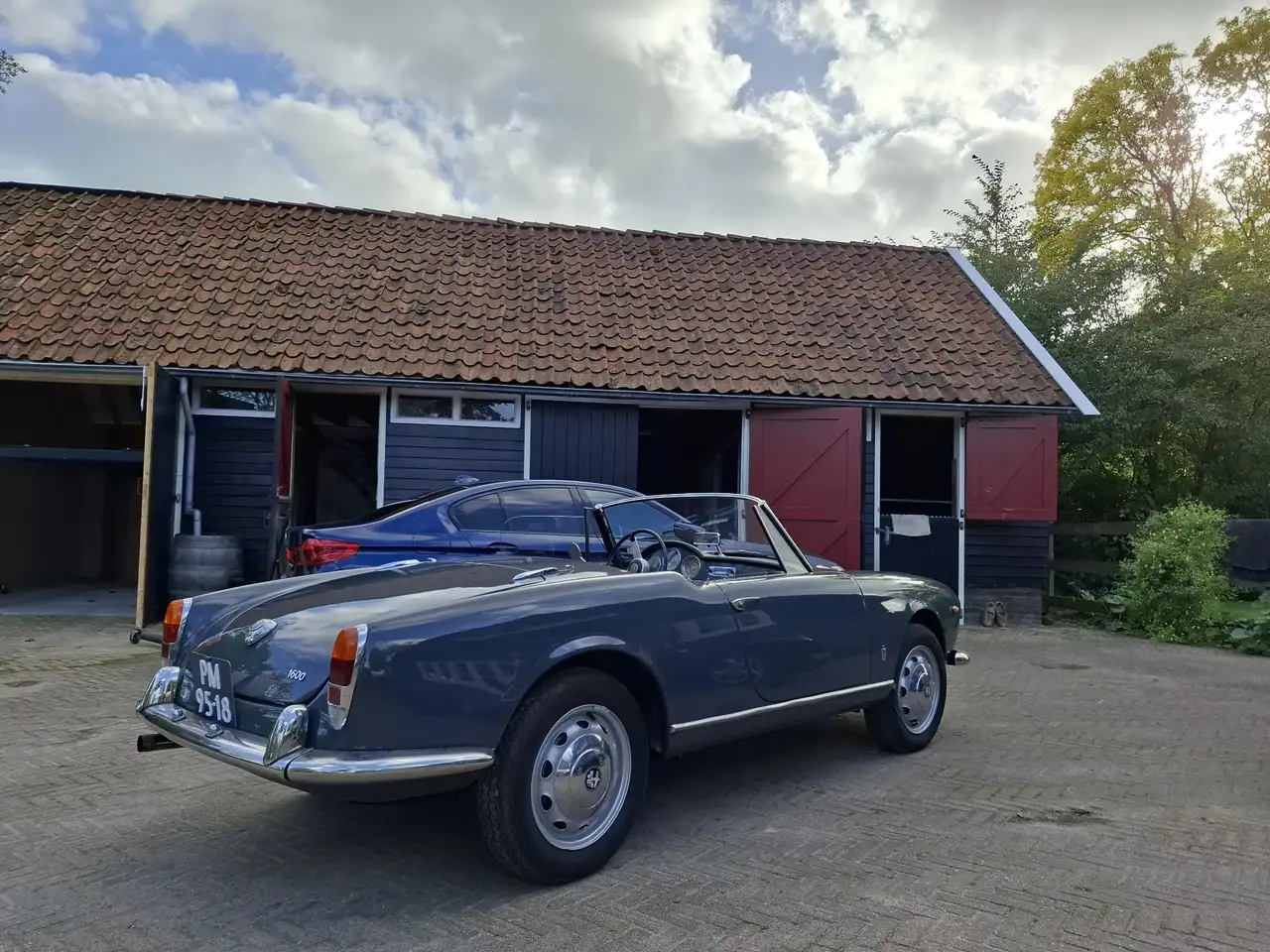 Alfa Romeo Spider 1600 giulia giulietta spider 101 Deutsch geliefert, foto 2