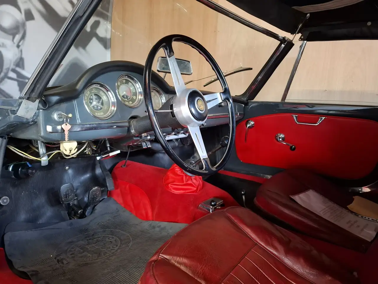 Alfa Romeo Spider 1600 giulia giulietta spider 101 Deutsch geliefert, foto 9