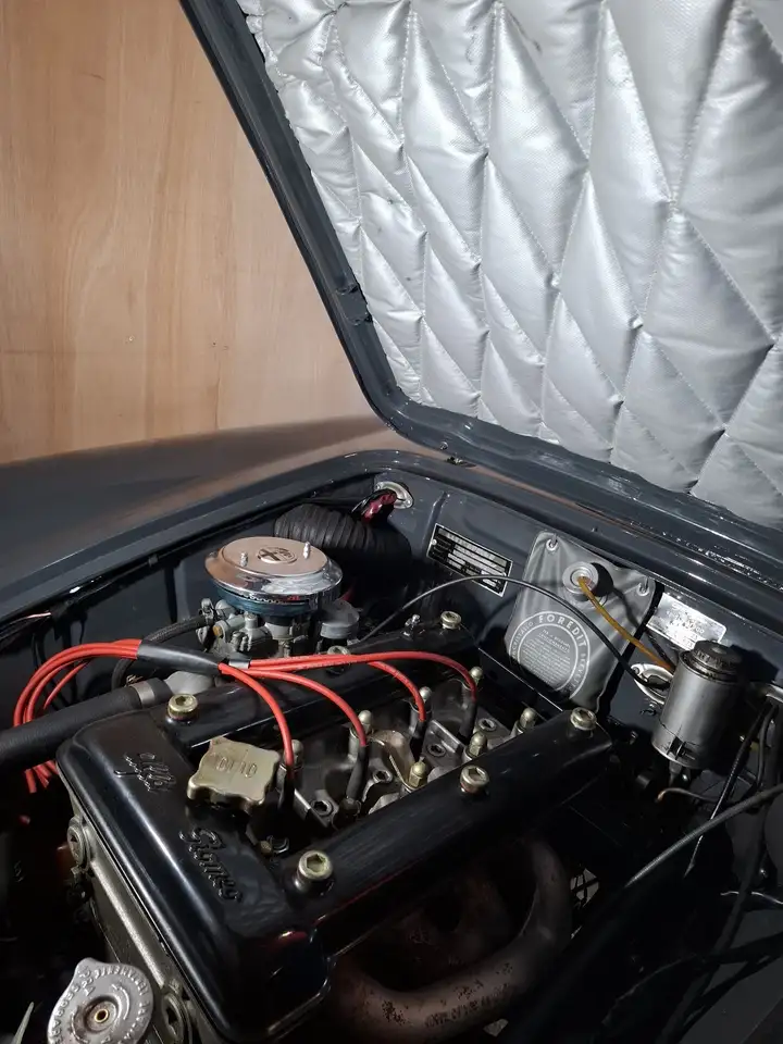 Alfa Romeo Spider 1600 giulia giulietta spider 101 Deutsch geliefert, foto 12