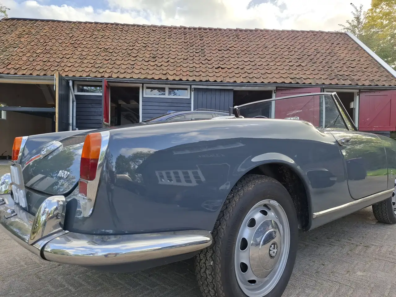 Alfa Romeo Spider 1600 giulia giulietta spider 101 Deutsch geliefert, foto 3