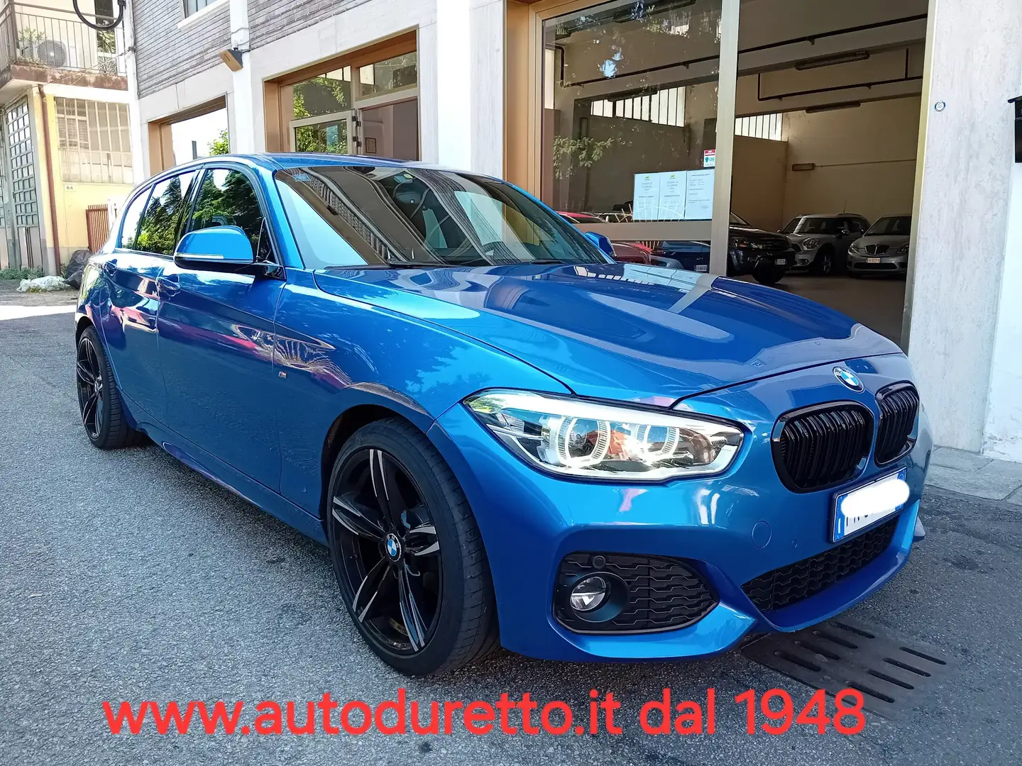 BMW 114 114d Msport 5p *STUPENDA**OK NEOPAT* Azul - 1