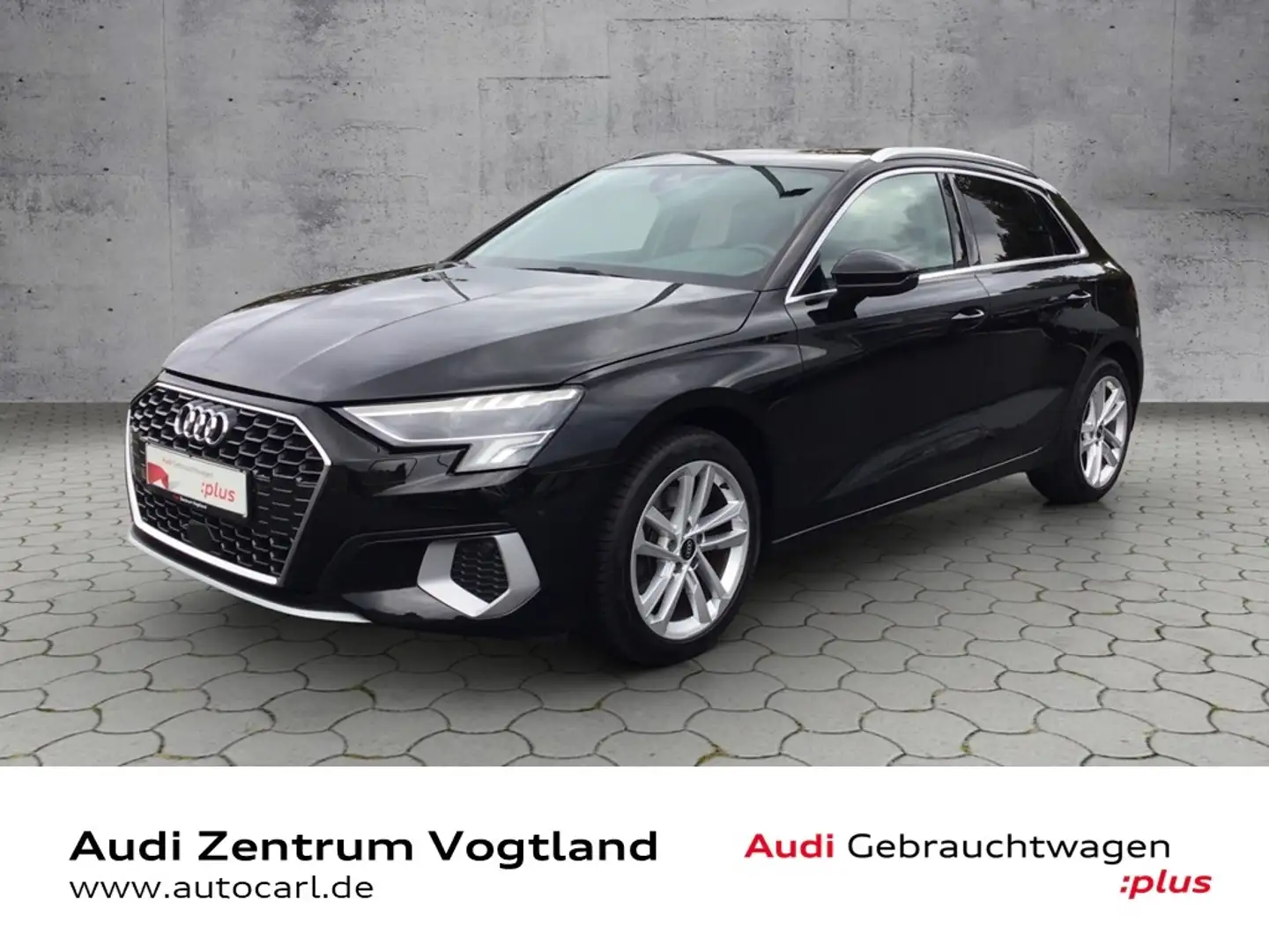 Audi A3 Sportback advanced 35 TFSI S-tronic STH/NAV KLIMA Noir - 1
