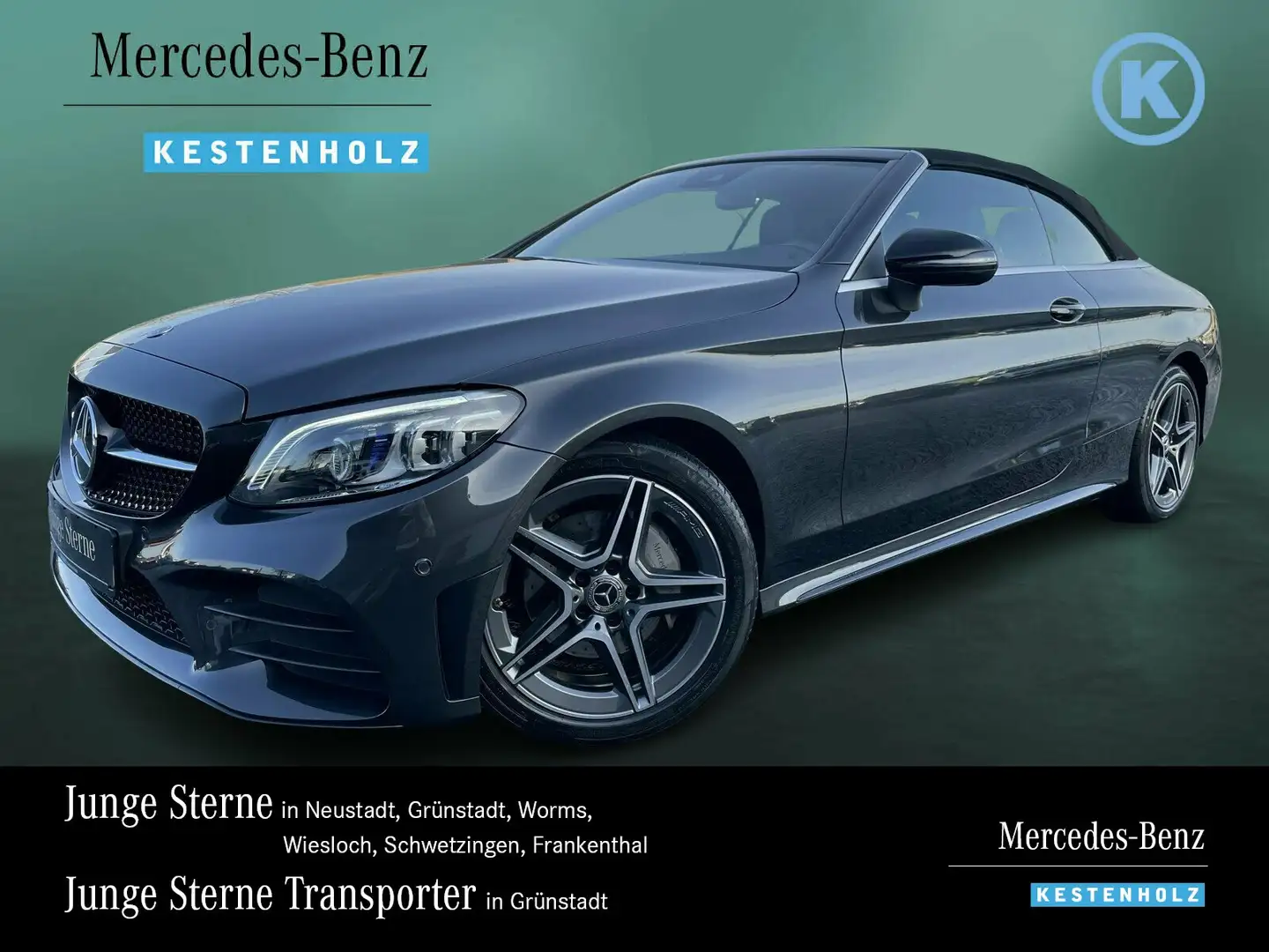 Mercedes-Benz C 200 C 200 AMG+NIGHT+DISTRO+KAM+SOUND+MLED+AIRSCARF Grau - 1