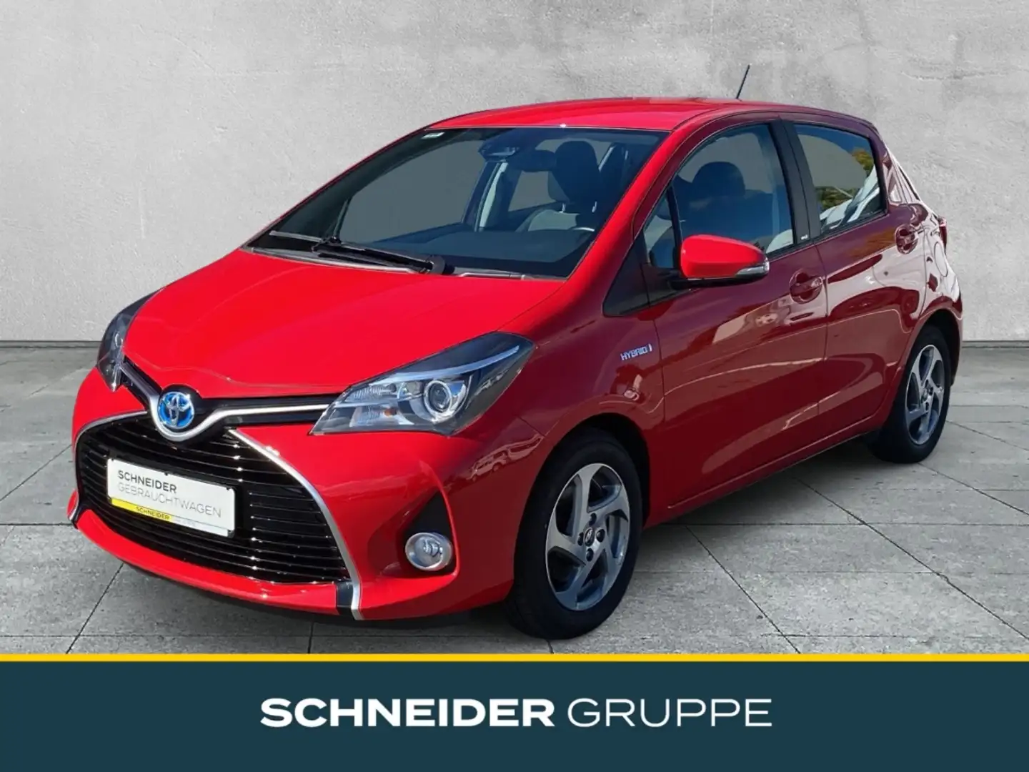 Toyota Yaris EDITION S HYBRID 1.5 Edition-S KLIMA+KAMERA+SHZ Rot - 1