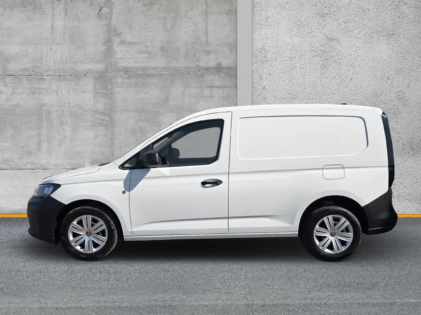 Volkswagen Caddy Cargo 2.0 TDI Klima DAB Einparkhilfe Weiß - 2