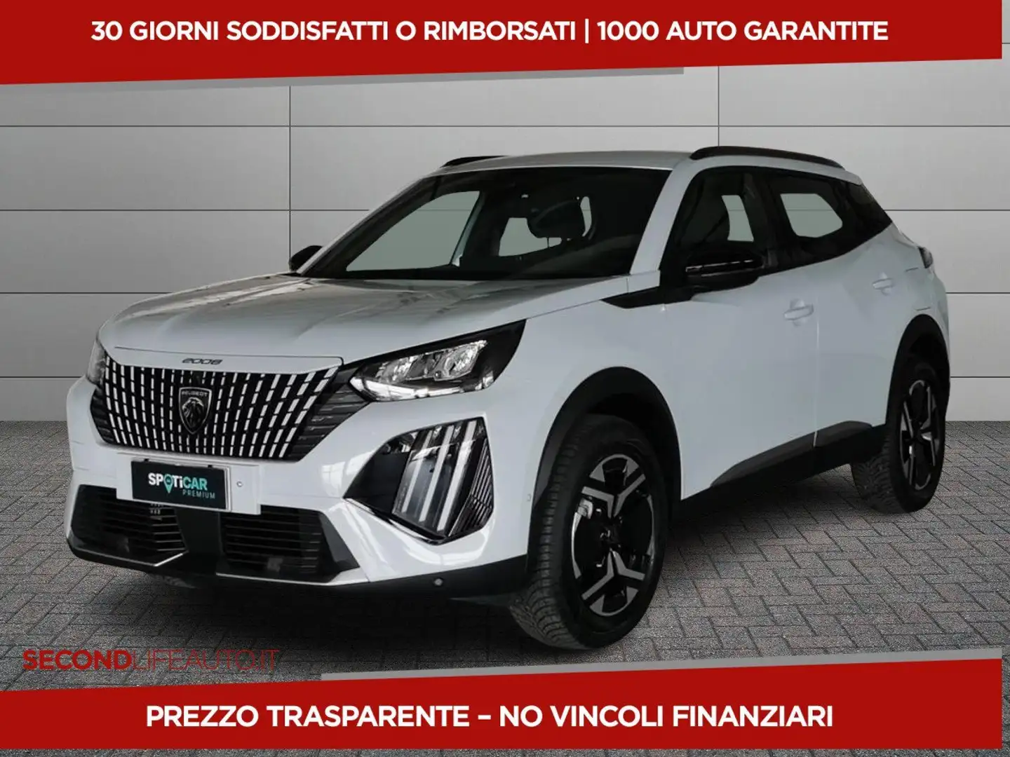 Peugeot 2008 1.2 puretech Allure s&s 100cv Bianco - 1