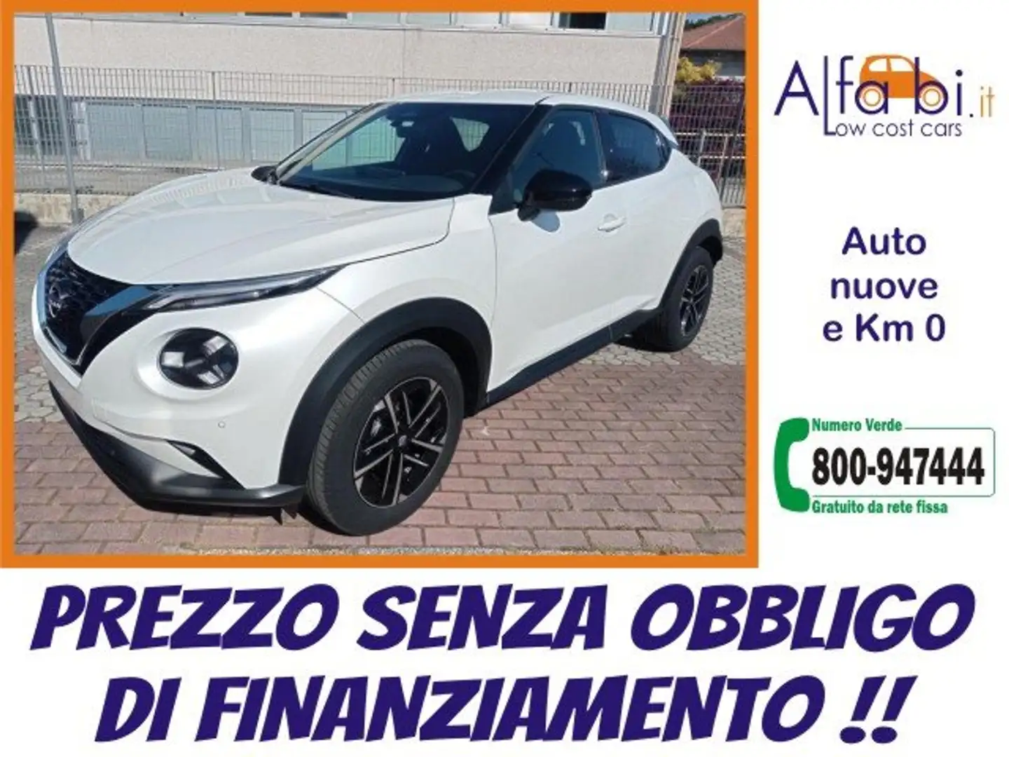 Nissan Juke 1.0 DIG-T 114CV 2WD N-Connecta Bianco - 1