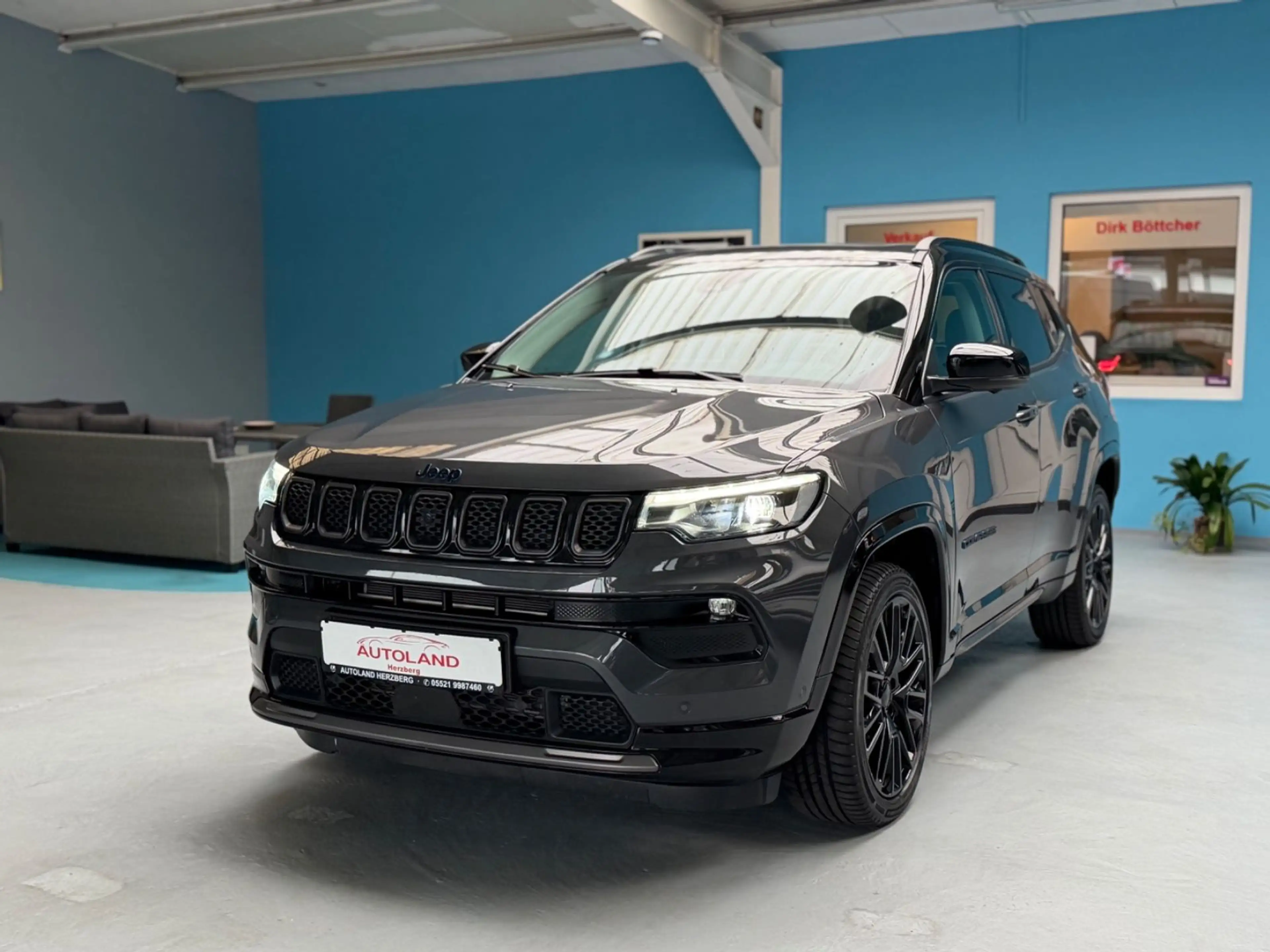 Jeep Compass S Plug-In Hybrid 4WD Kamera PANO LED SHZ