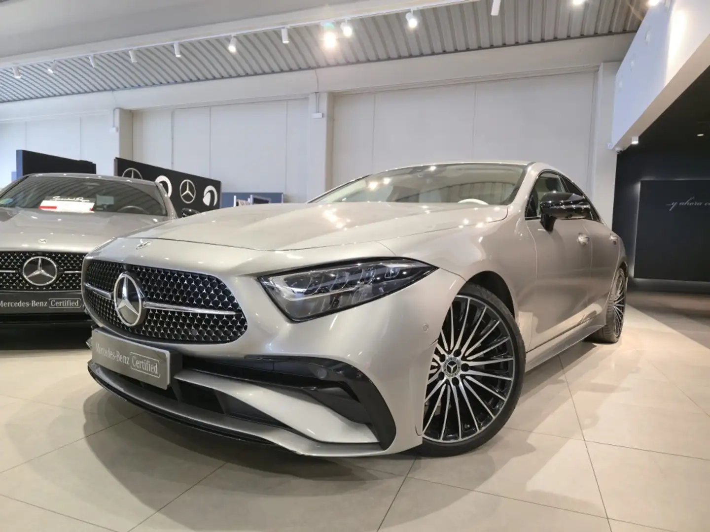 Mercedes-Benz C 220 220d Aut. Silber - 2