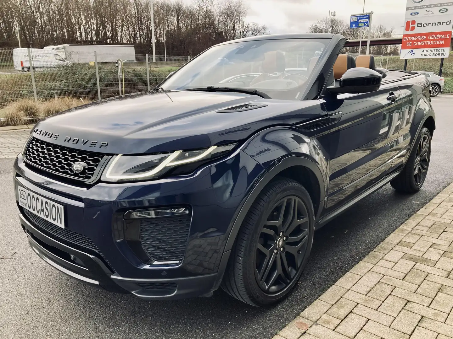 Land Rover Range Rover Evoque HSE Dynamic-pack black-full le Bleu - 1