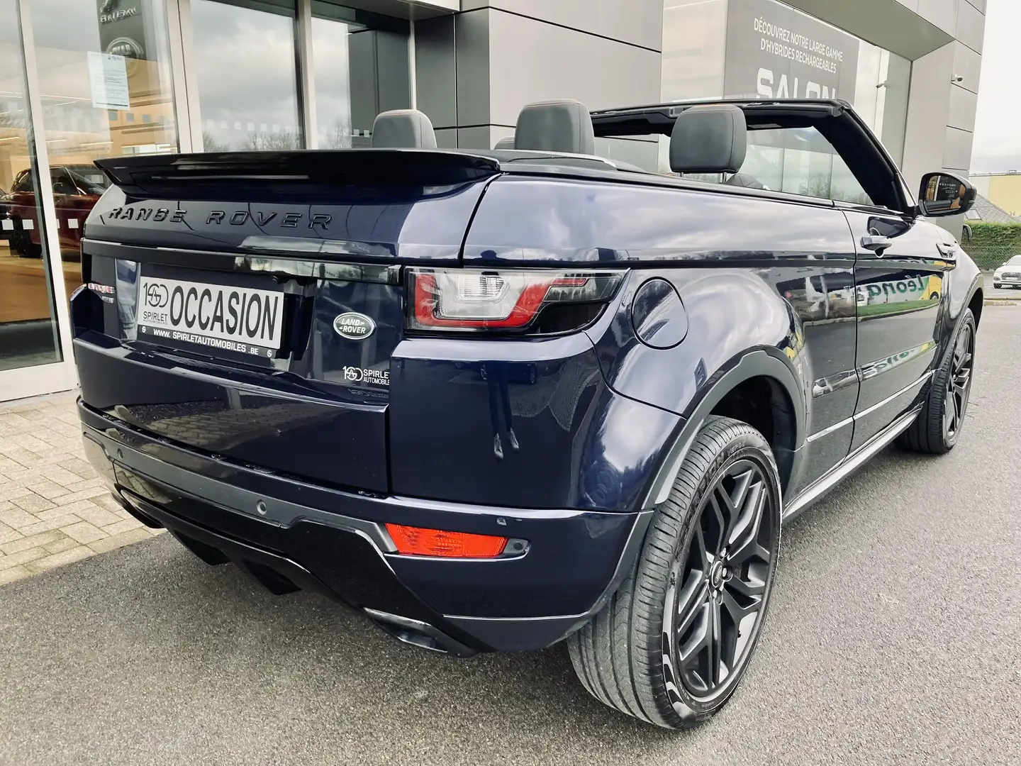 Land Rover Range Rover Evoque HSE Dynamic-pack black-full le Bleu - 2