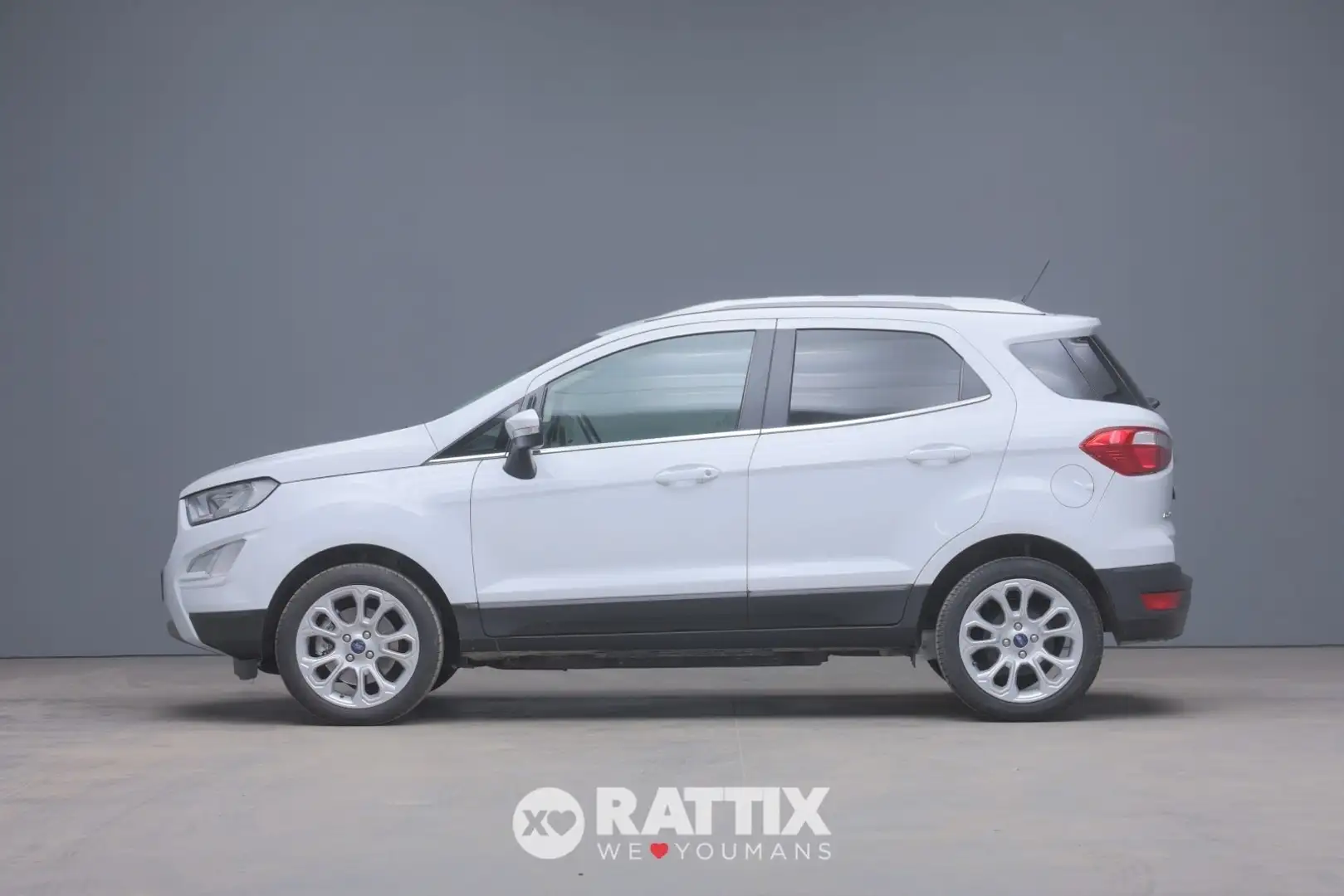 Ford EcoSport 1.0 Ecoboost 125CV Titanium Bianco - 2