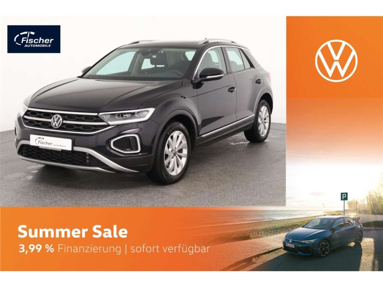 Volkswagen T-Roc 2022 — 1.5 TSI Style DSG NAV/Matrix/AHK/P-Dach