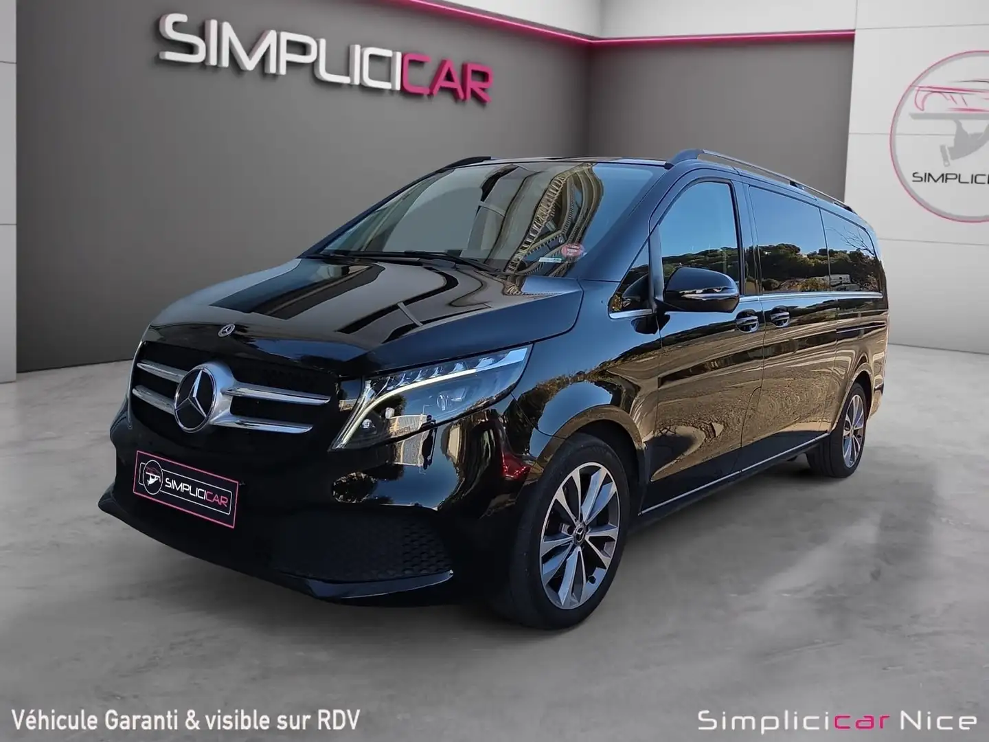 Mercedes-Benz V 300 Classe V Extra-Long 300 d 9G-TRONIC Avantgarde Noir - 1