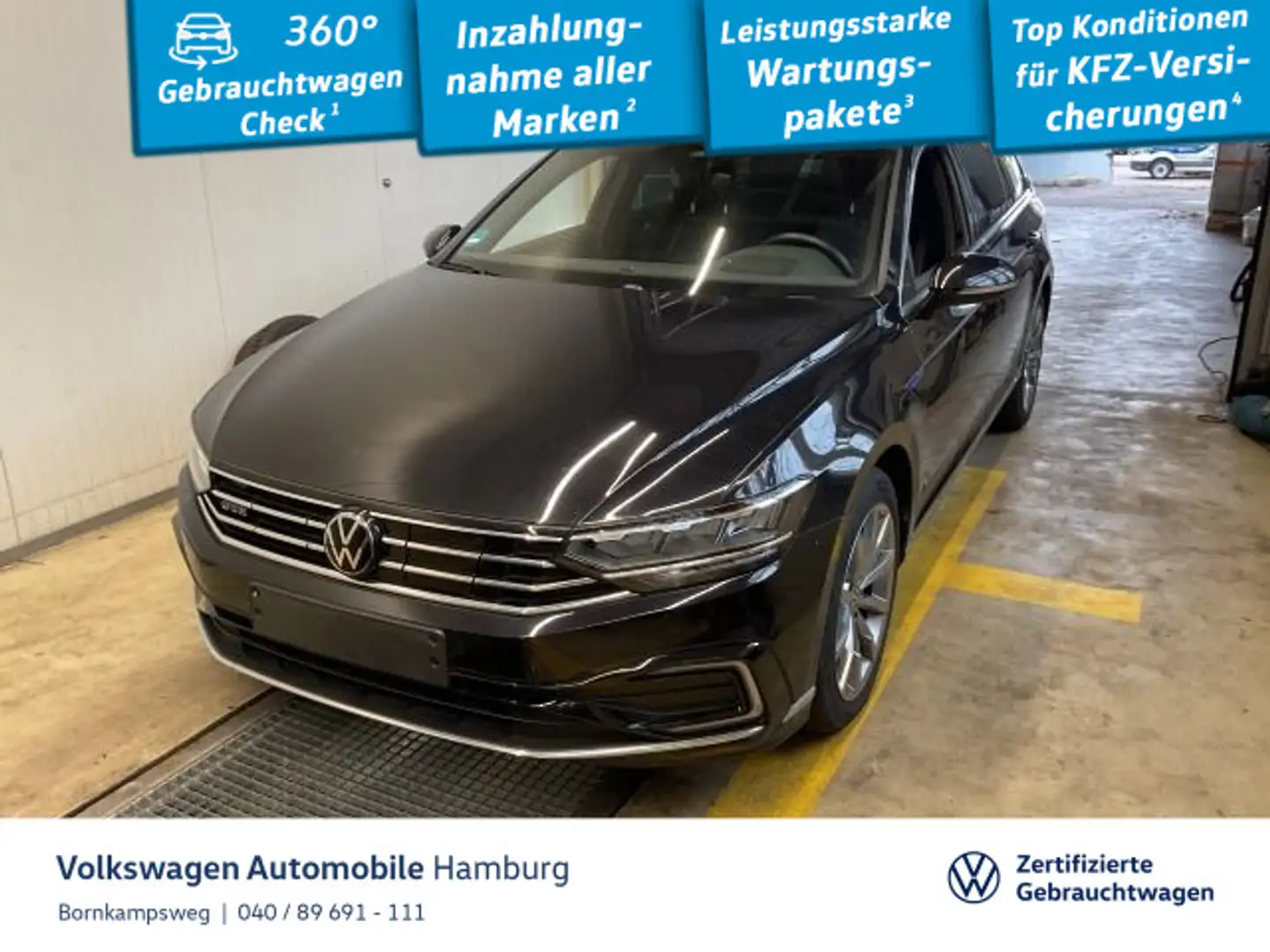 Volkswagen Passat Variant 1.4 TSI Hybrid GTE DSG LED Navi Schwarz - 1