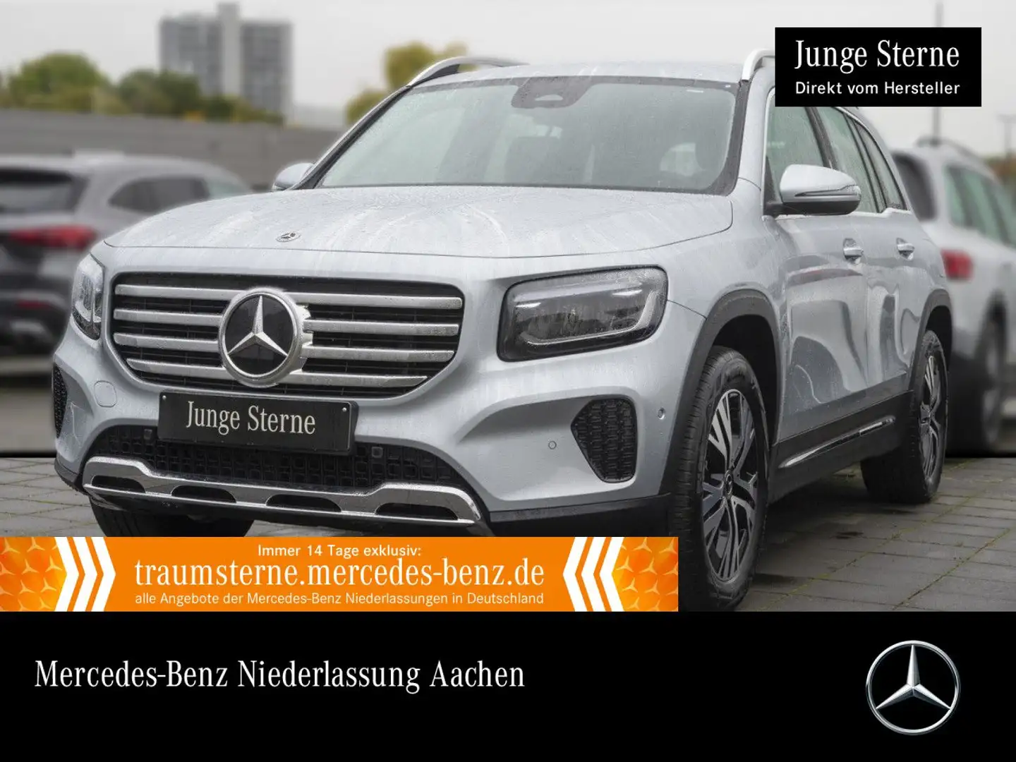 Mercedes-Benz GLB 200 d PROGRESSIVE+LED+KAMERA+KEYLESS+8G Silber - 1