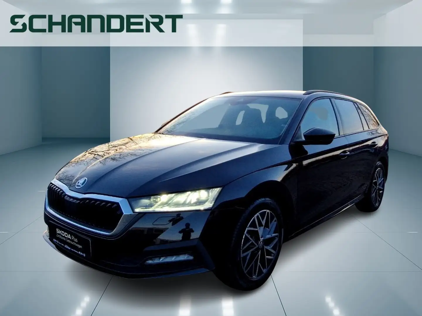 Skoda Octavia Combi 1.5 TSI Ambition Matrix Navi Sitzheizung Schwarz - 1