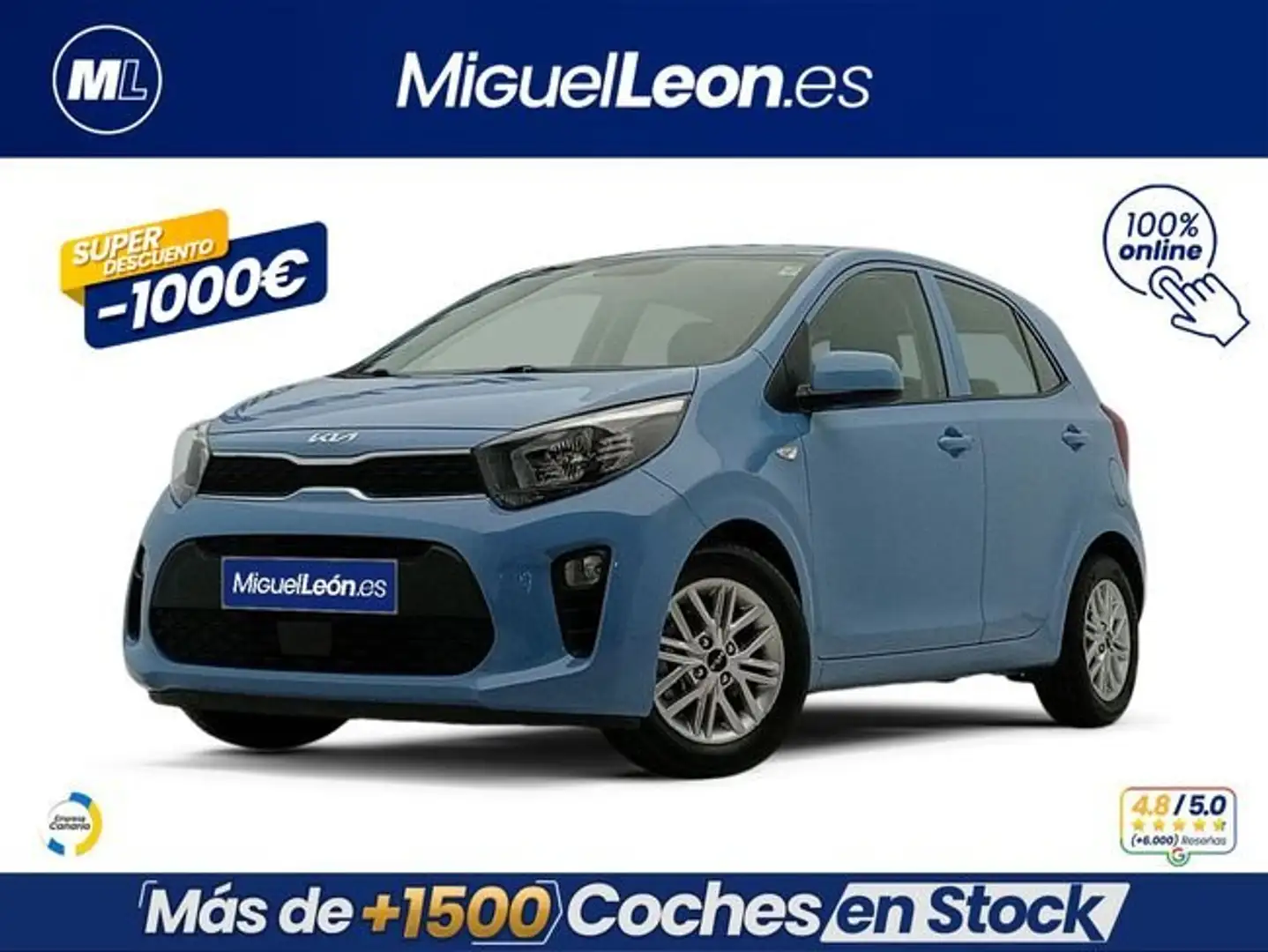 Kia Picanto 1.0 DPi Concept Azul - 1