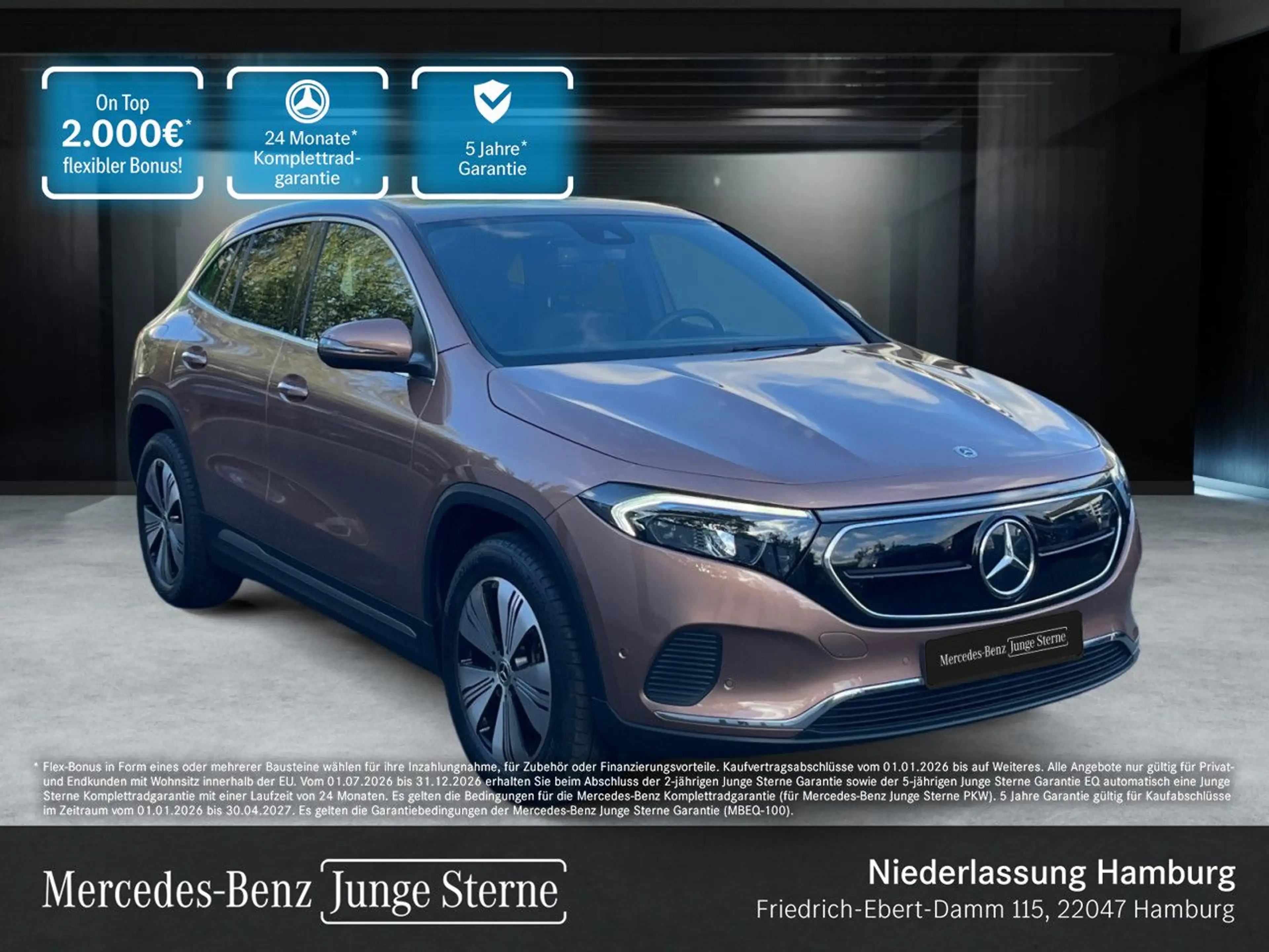 Mercedes-Benz EQA 250 PROG+ADVANCED+KAMERA+SPUR