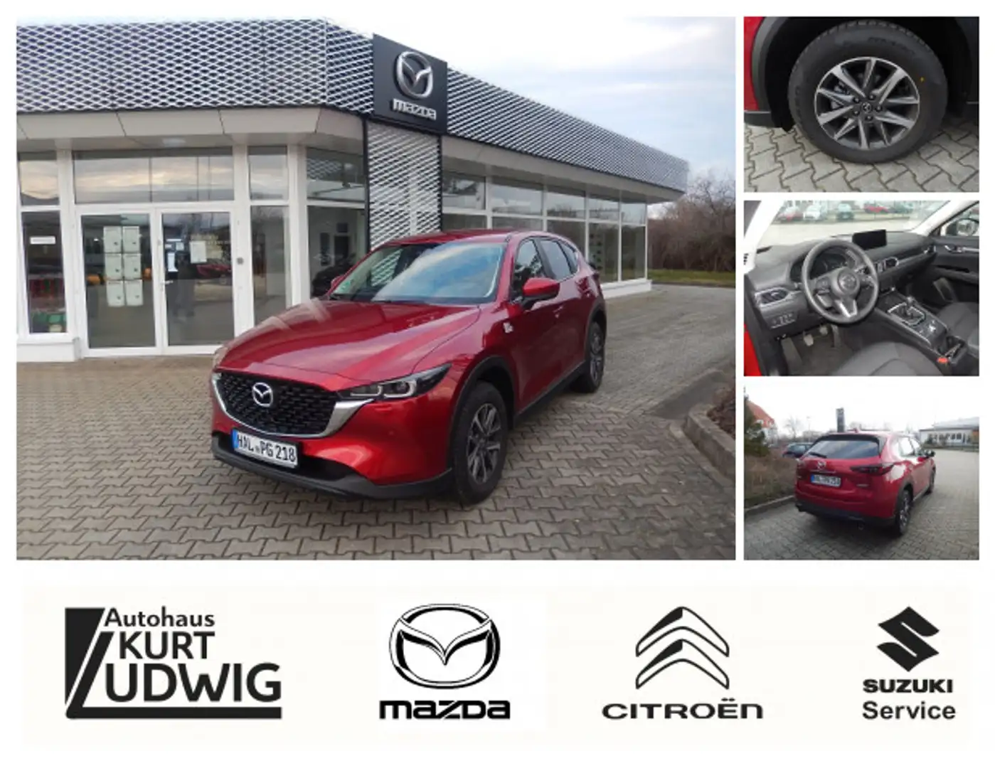Mazda CX-5 2023 5WGN 2.0L e-SKYACTIV G 165ps 6MT FWD ADVANTAG Rot - 1