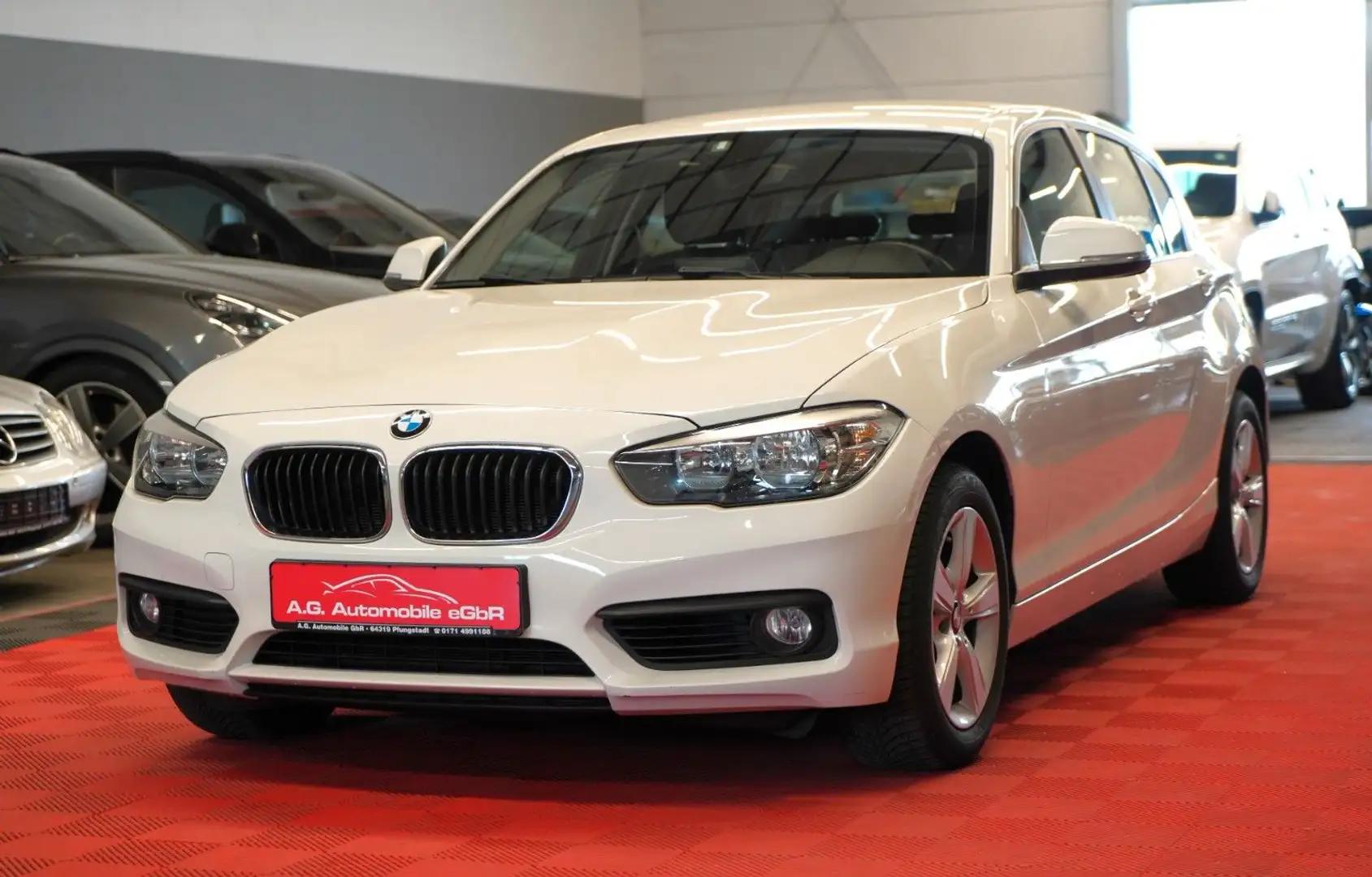 BMW 120 i F20 Lim. Advantage 2.Hand*Klima*Sitzh*Temp Bílá - 1