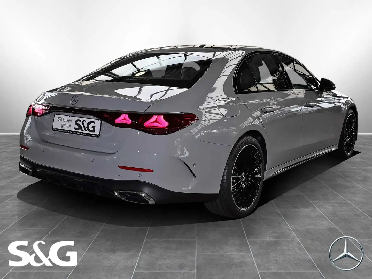 Mercedes-Benz E 450 d 4M AMG Multikontursitze+HUD+Fahrassist Gris - 2