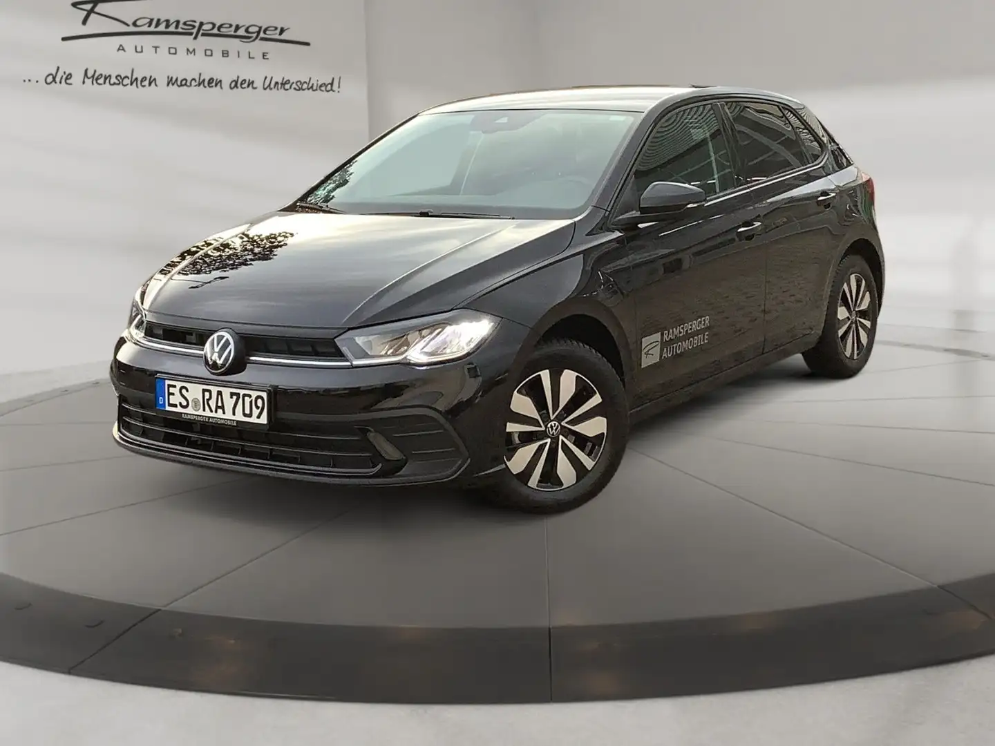 Volkswagen Polo 1.0 TSI DSG Goal ACC LED APP SHZ PDC Schwarz - 2