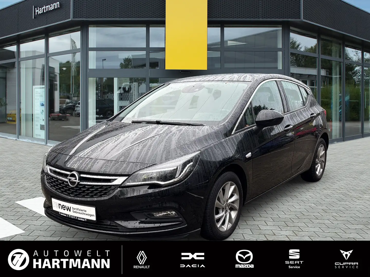 Opel Astra + Zwart - 1