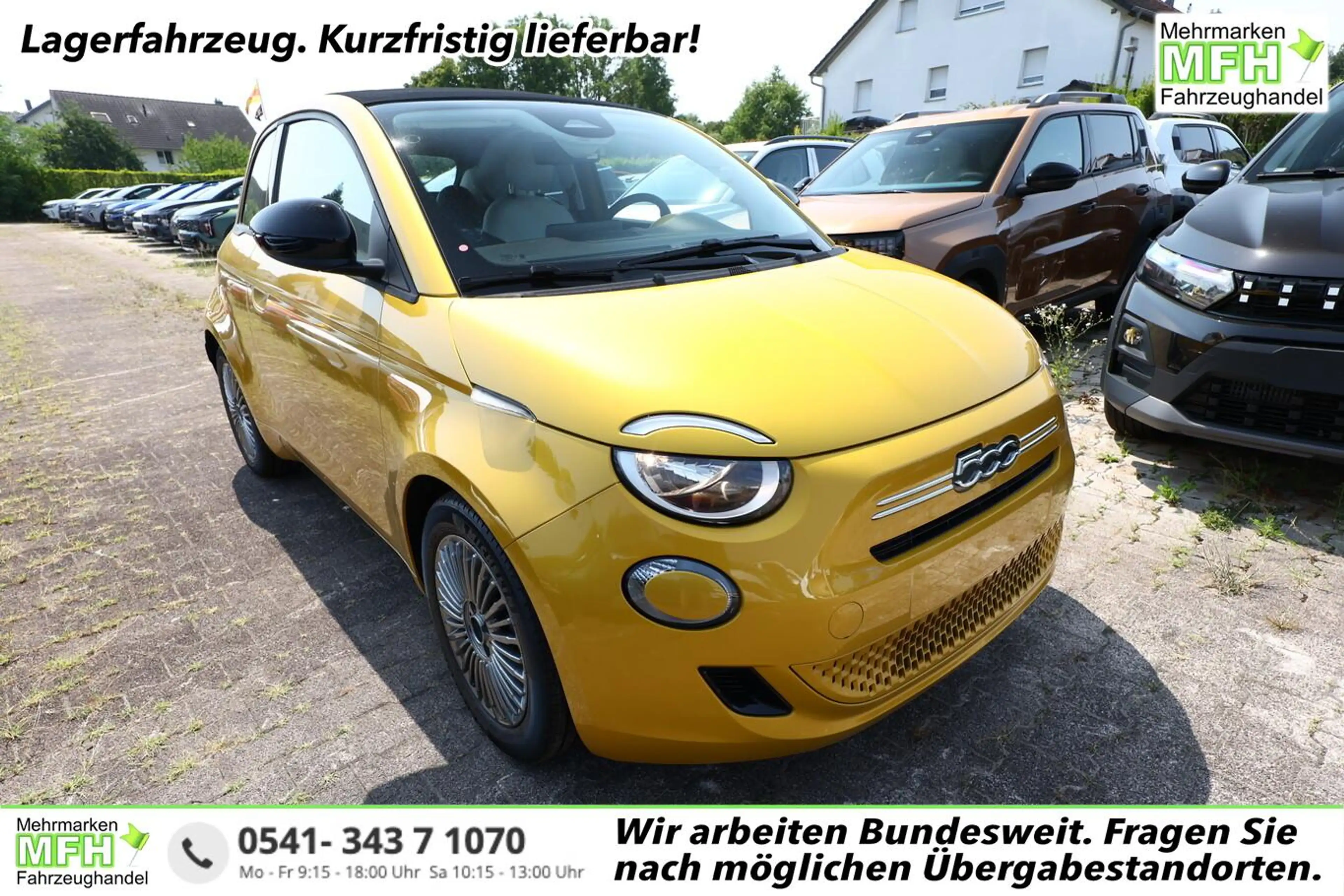 Fiat 500C Icon 500 Cabrio SHZ Kam CarP PDC 16Z DigC Klima...