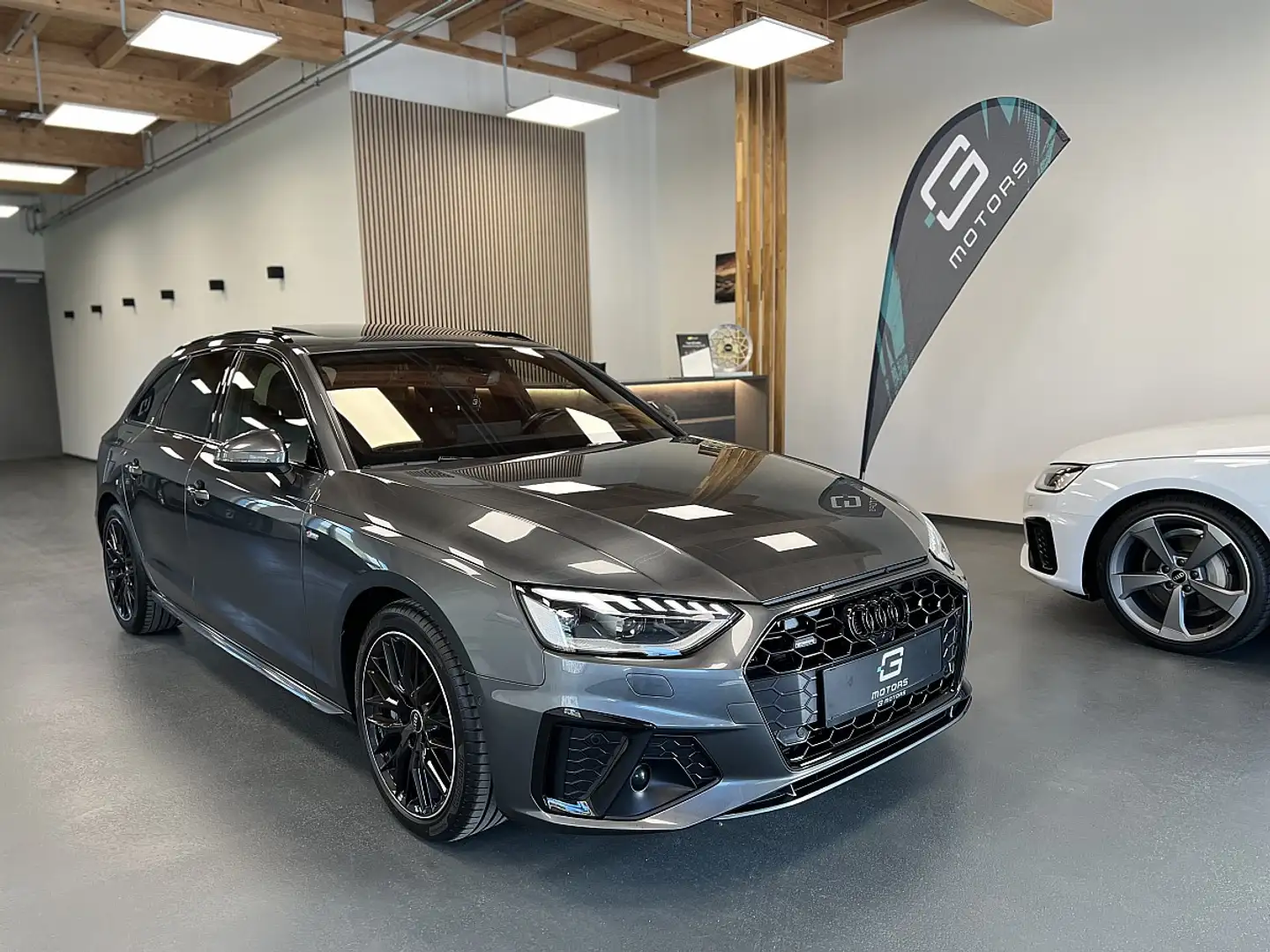 Audi A4 40 TDI SPORT QUATTRO 3X SLINE PANO HUD 360 DAYT... Gris - 2