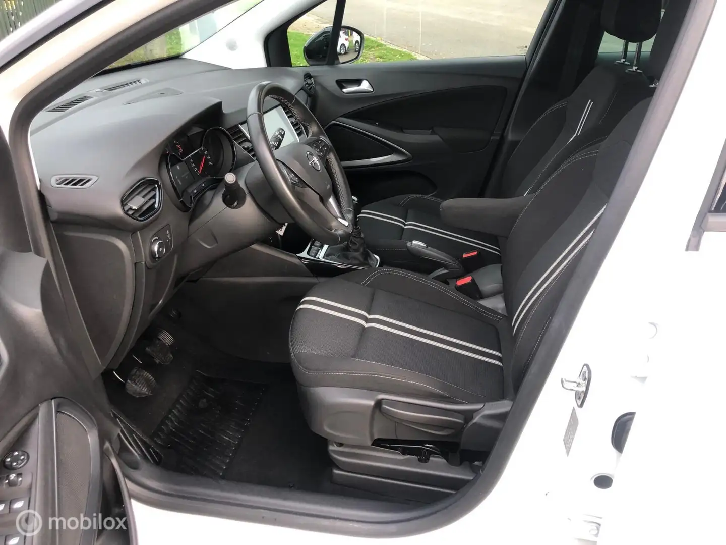 Opel Crossland 1.2 Turbo Elegance 38.DKM ECC NAVI CAM PDC Blanc - 2