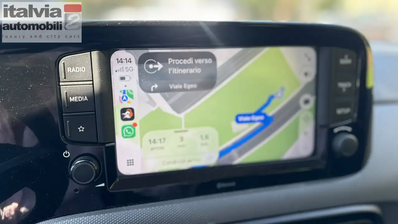 Hyundai i10 1.0 AUTOMATICA 66CV UNICO PROPRIETARIO PRONTA CONSEGNA CARPLAY, миниатюра 14
