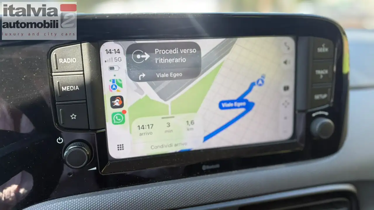 Hyundai i10 1.0 AUTOMATICA 66CV UNICO PROPRIETARIO PRONTA CONSEGNA CARPLAY, миниатюра 11