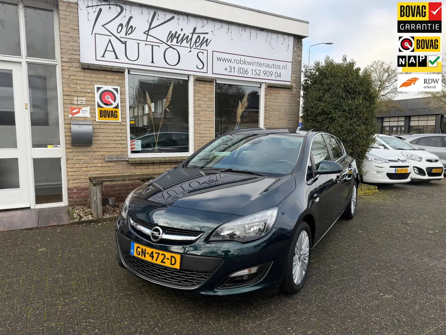 Opel Astra 1.4 Turbo Blitz Airconditioning Vert - 1