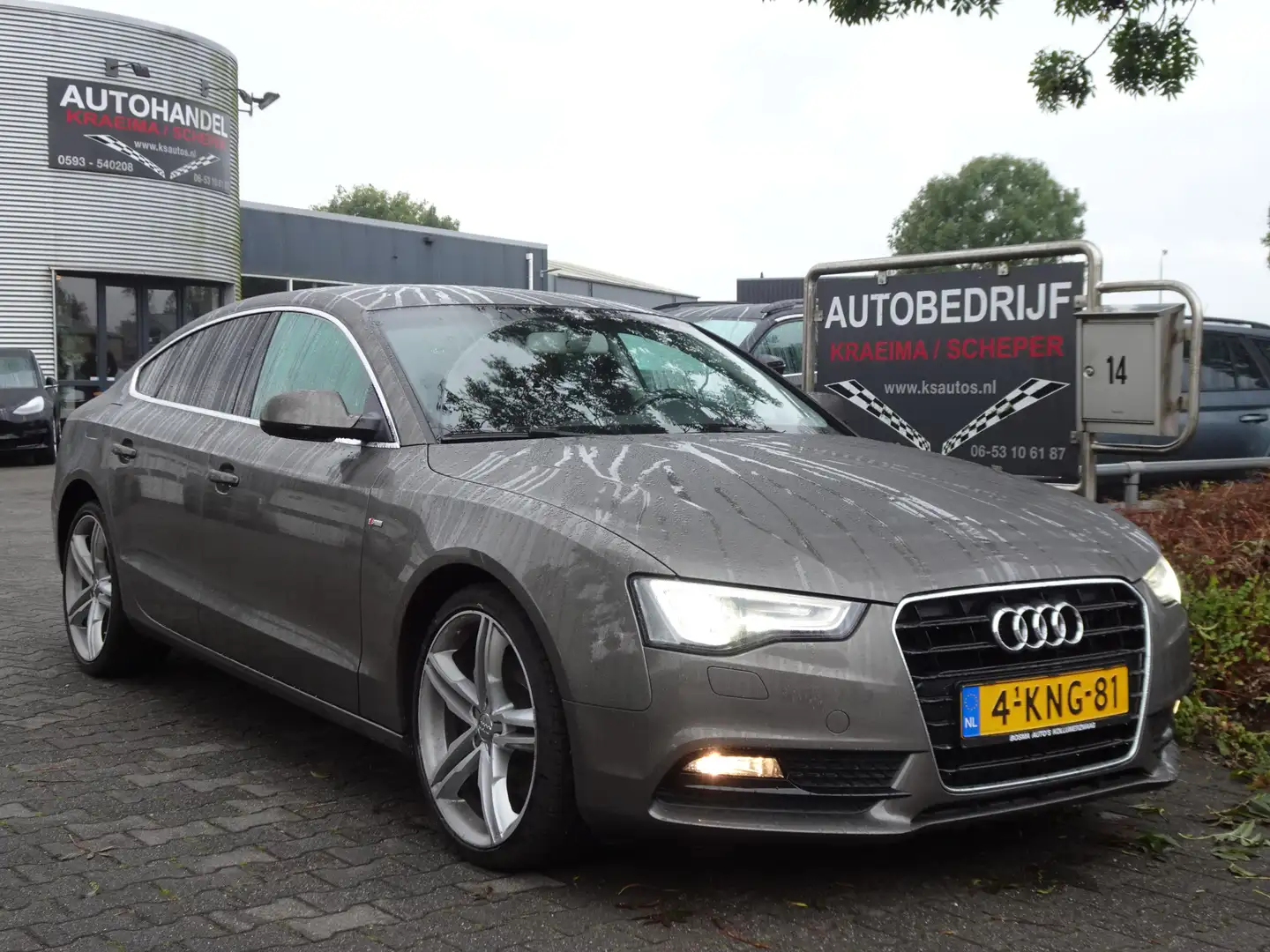 Audi A5 Sportback 1.8 TFSI Pro Line Gris - 1