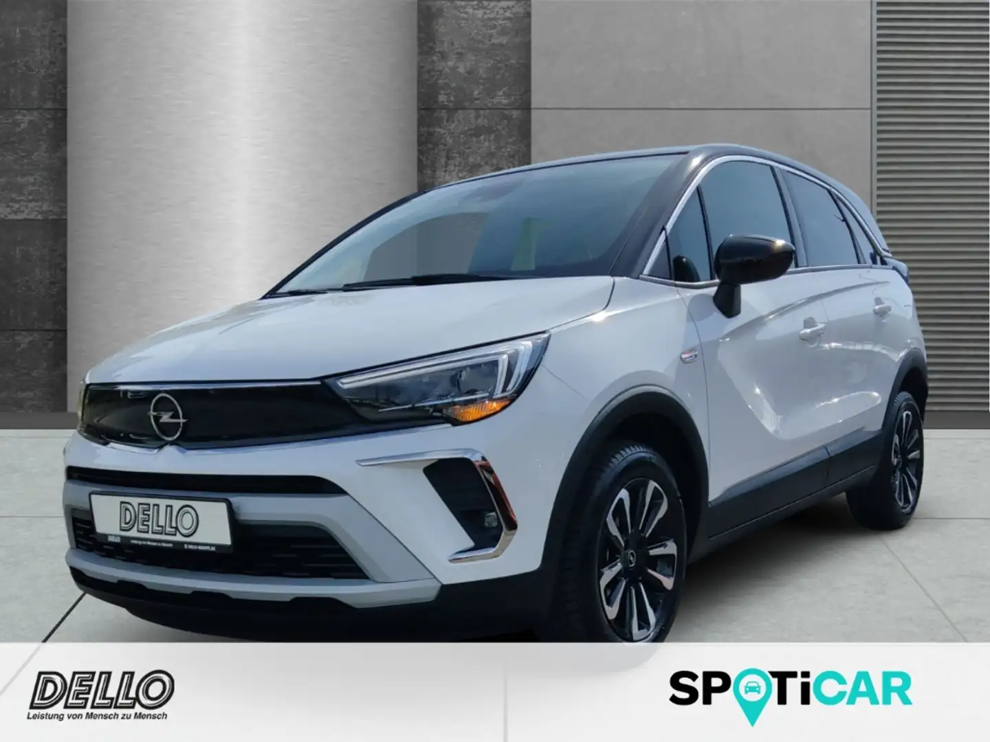 Opel Crossland Elegance 1.2T. Navi LED Apple CarPlay Android Auto Weiß - 1