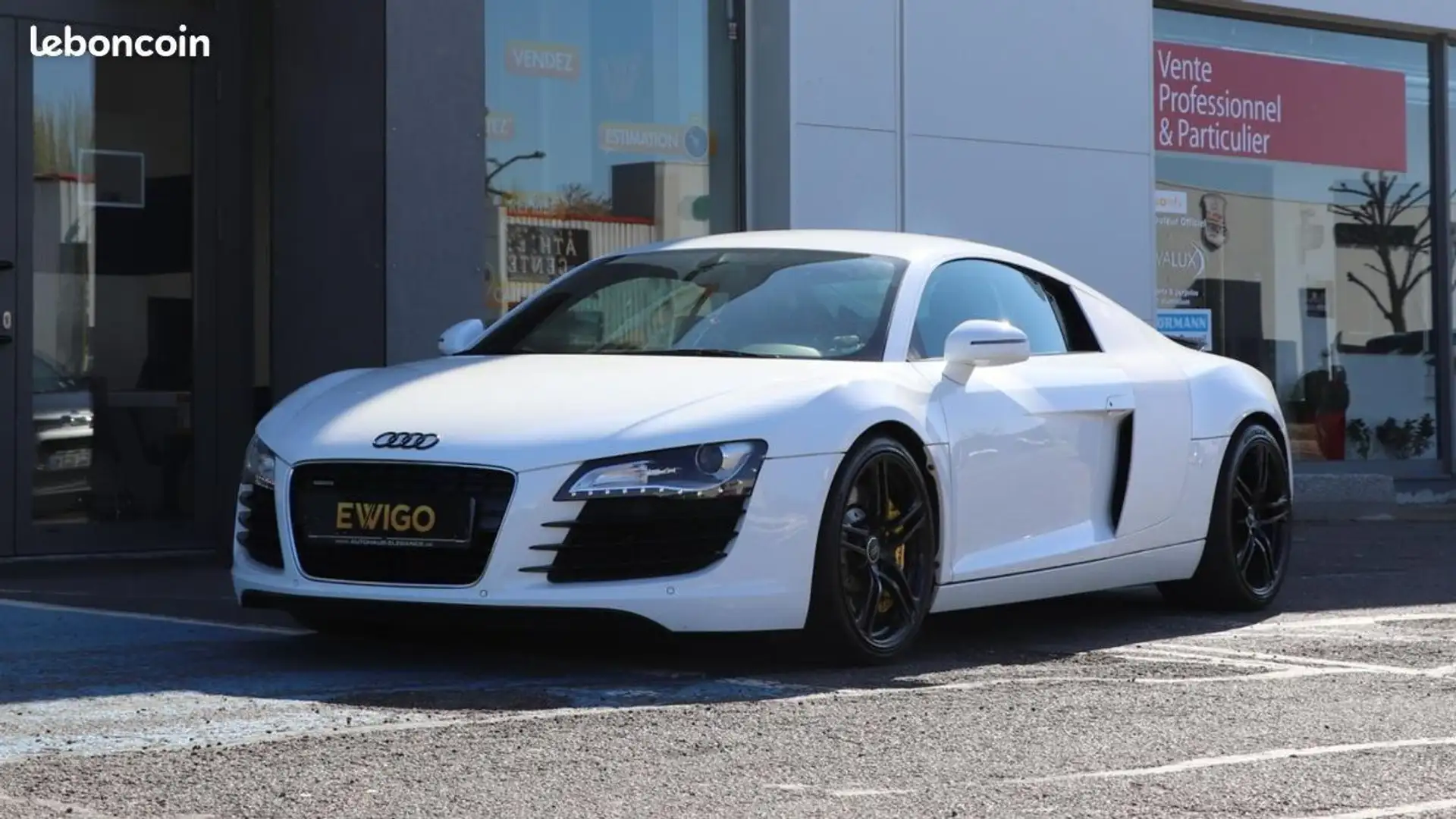 Audi R8 COUPE 4.2 FSI 420ch QUATTRO BVA ALCANTARA ENTRETIE Bílá - 1